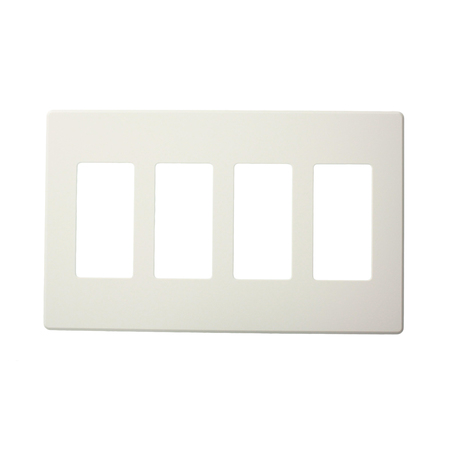 LEVITON Dimmer Switch Renii Plate-4N0W0Fn-Wht AWP00-40W